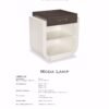 1280-1-W MODA LAMP