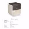 1280-31-W MODA LAMP