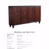 4001-25-1/4-W MADELINE BUFFET