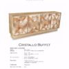 6001-25-1/4-W-GM CRISTALLO BUFFET