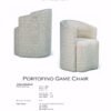 1401 GC24.5 PORTOFINO GAME CHAIR
